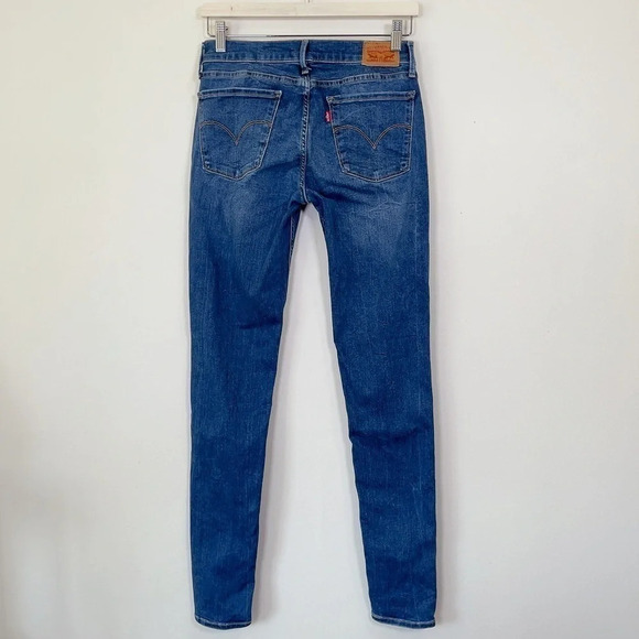 Levi's 710 Super Skinny  Medium Wash Jeans - Picture 10 of 10